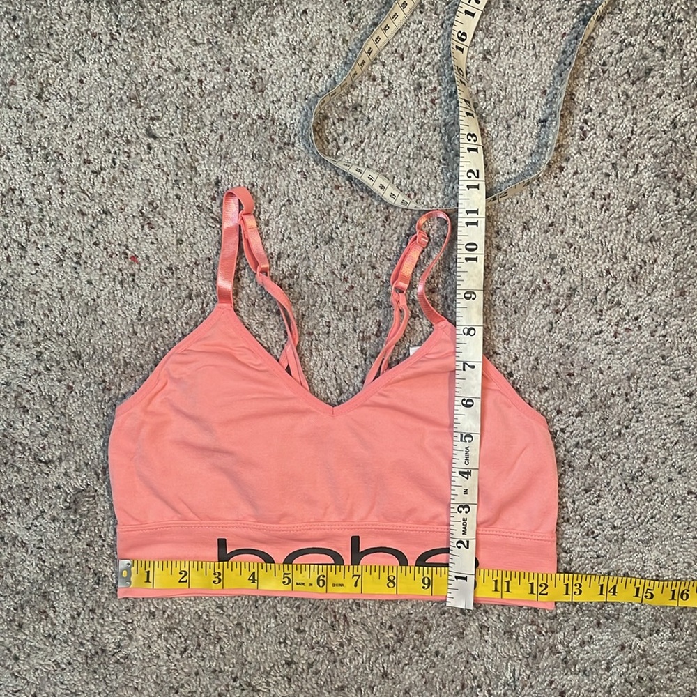 BEBE woman’s Pink Bra Size XL‎ - Picture 3 of 5